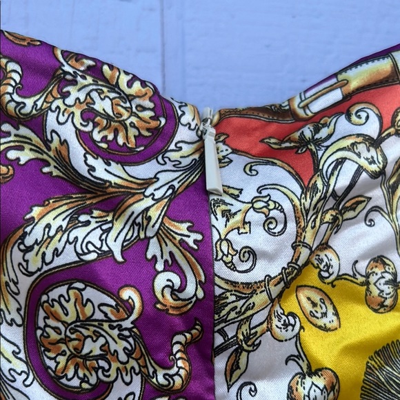 Mango Multicolor Baroque Skirt - Picture 7 of 9